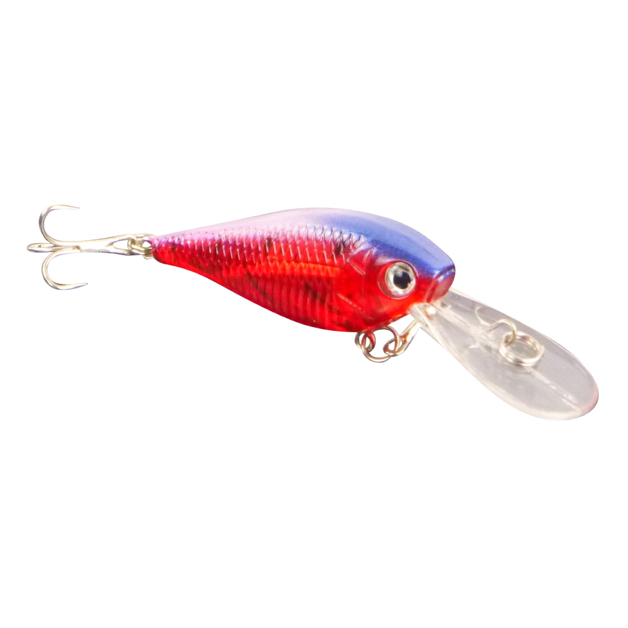 V658-93MC000140100-202507311115-00 Finesse 'Madbass' Opaque Red, 85mm Deep Diving Crankbait - Image 1