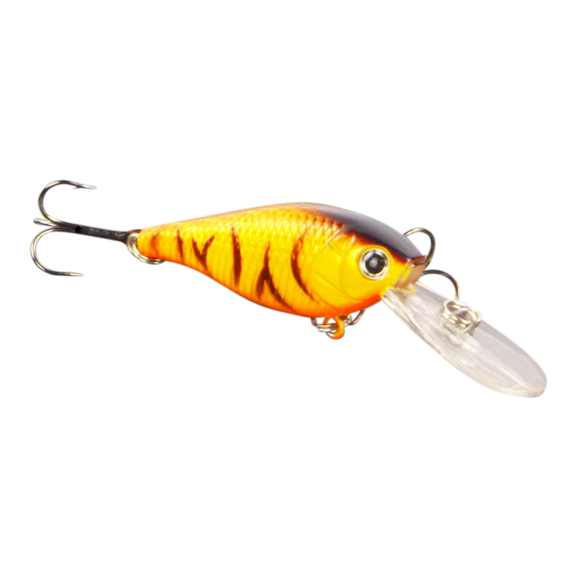 V658-93MC000140101-202507311115-00 Finesse 'Madbass' Tiger Stripe, 85mm Deep Diving Crankbait - Image 1