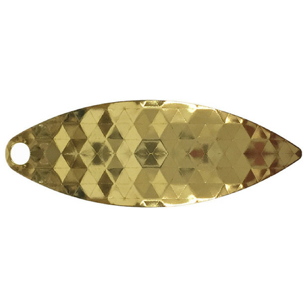 V658-93MC000270050-202507311121-00 Artizan Hex Stamped 32mm Willow Blade, Brass, 5 Pack - Image 1