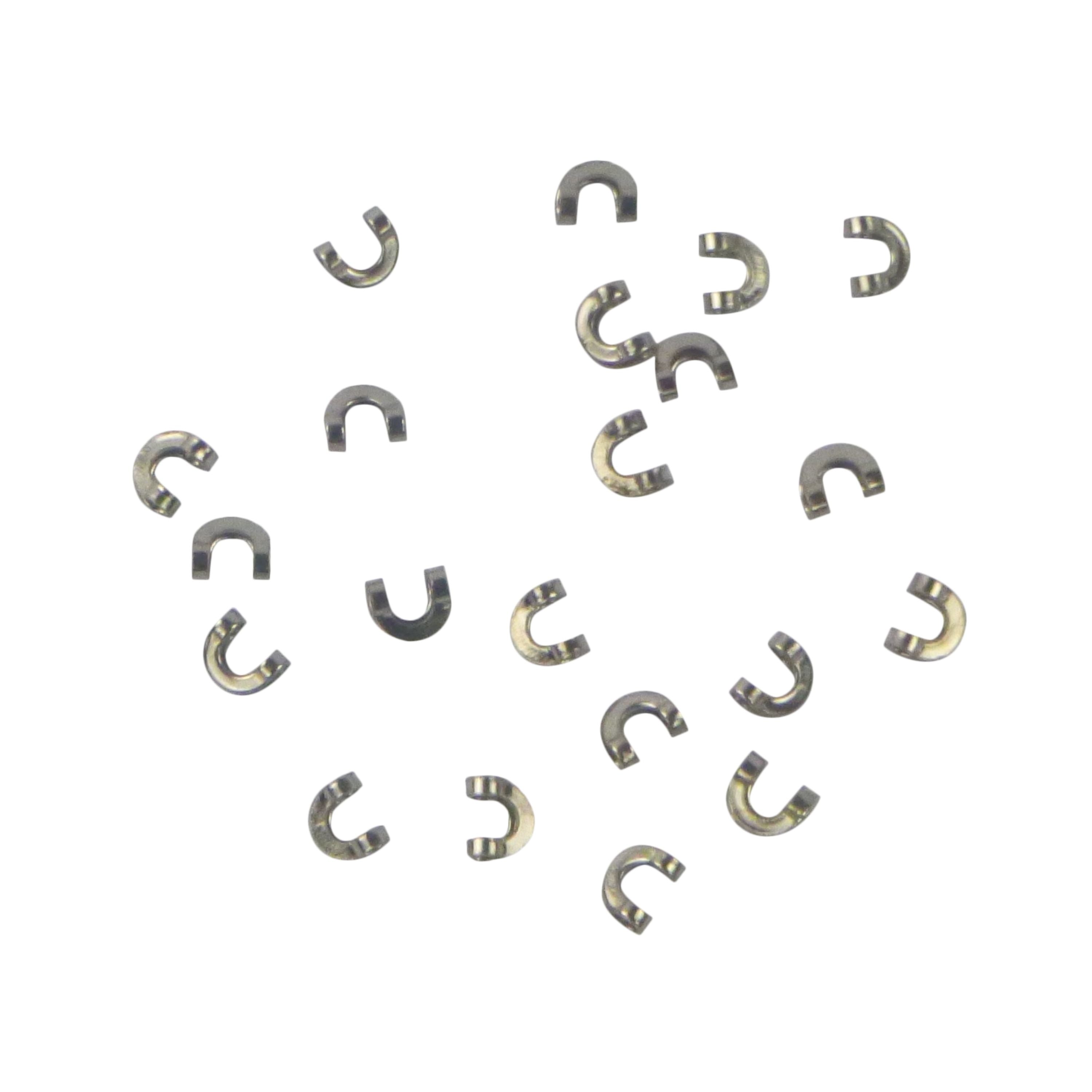 V658-93MC000280022-202507311120-00 Artizan Clevis, Folded Brass, Small, 20 pack - Image 1