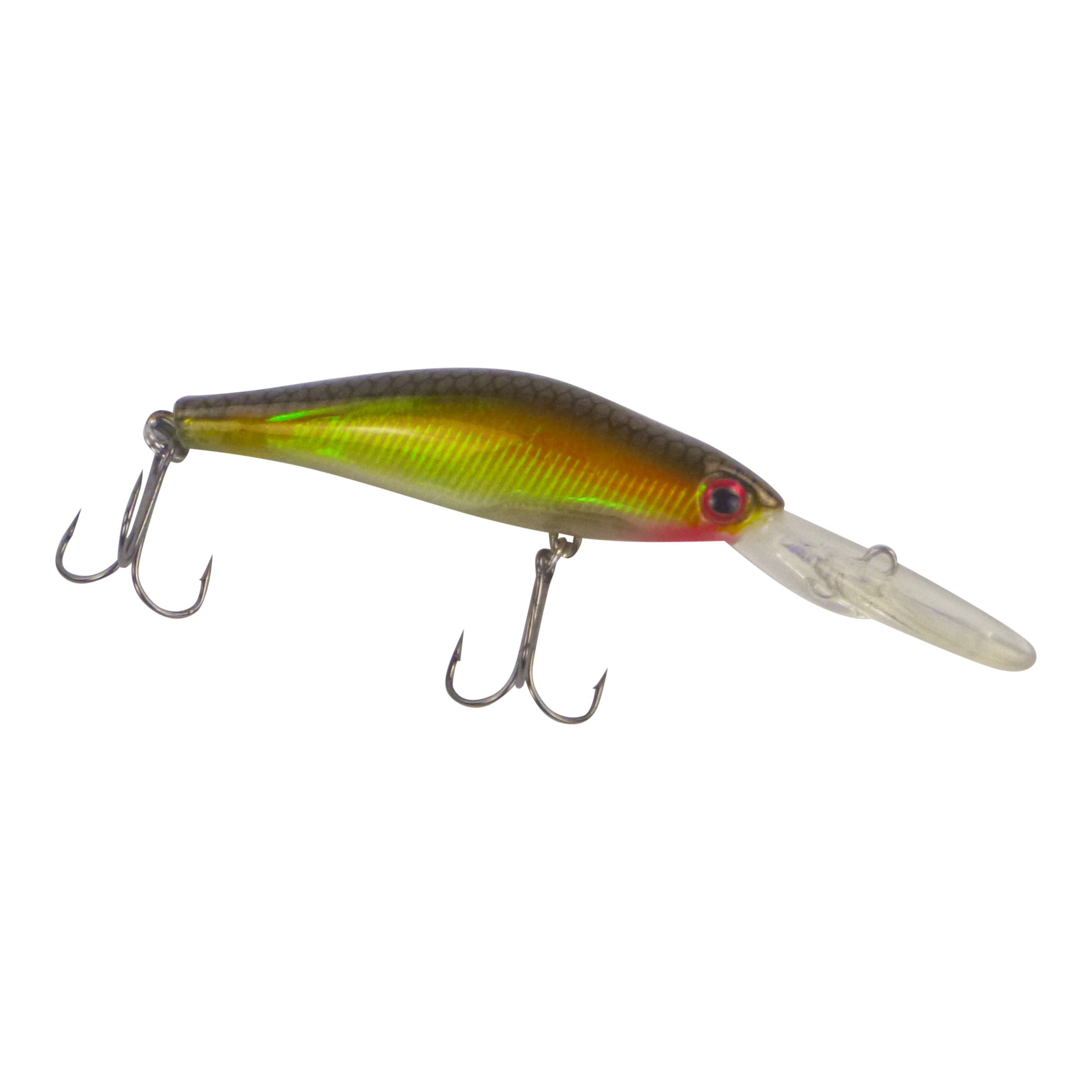 V658-93MC000432203-202507311103-00 Finesse Longlip Minnow, Tiger Gold, 90mm - Image 1