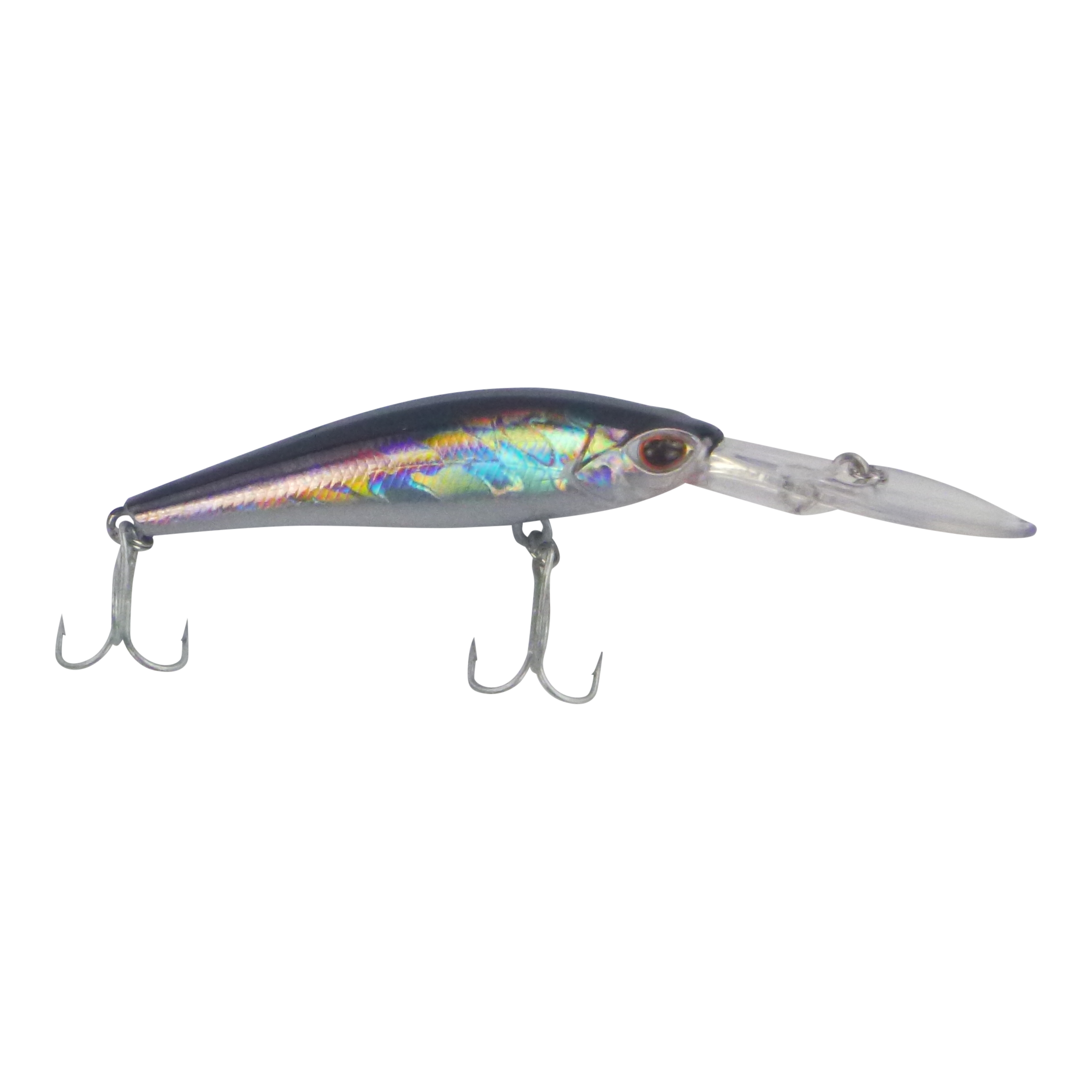 V658-93MC000432301-202507311445-00 Finesse Wobbler Diving Lure, Silver Mullet. 90mm - Image 1