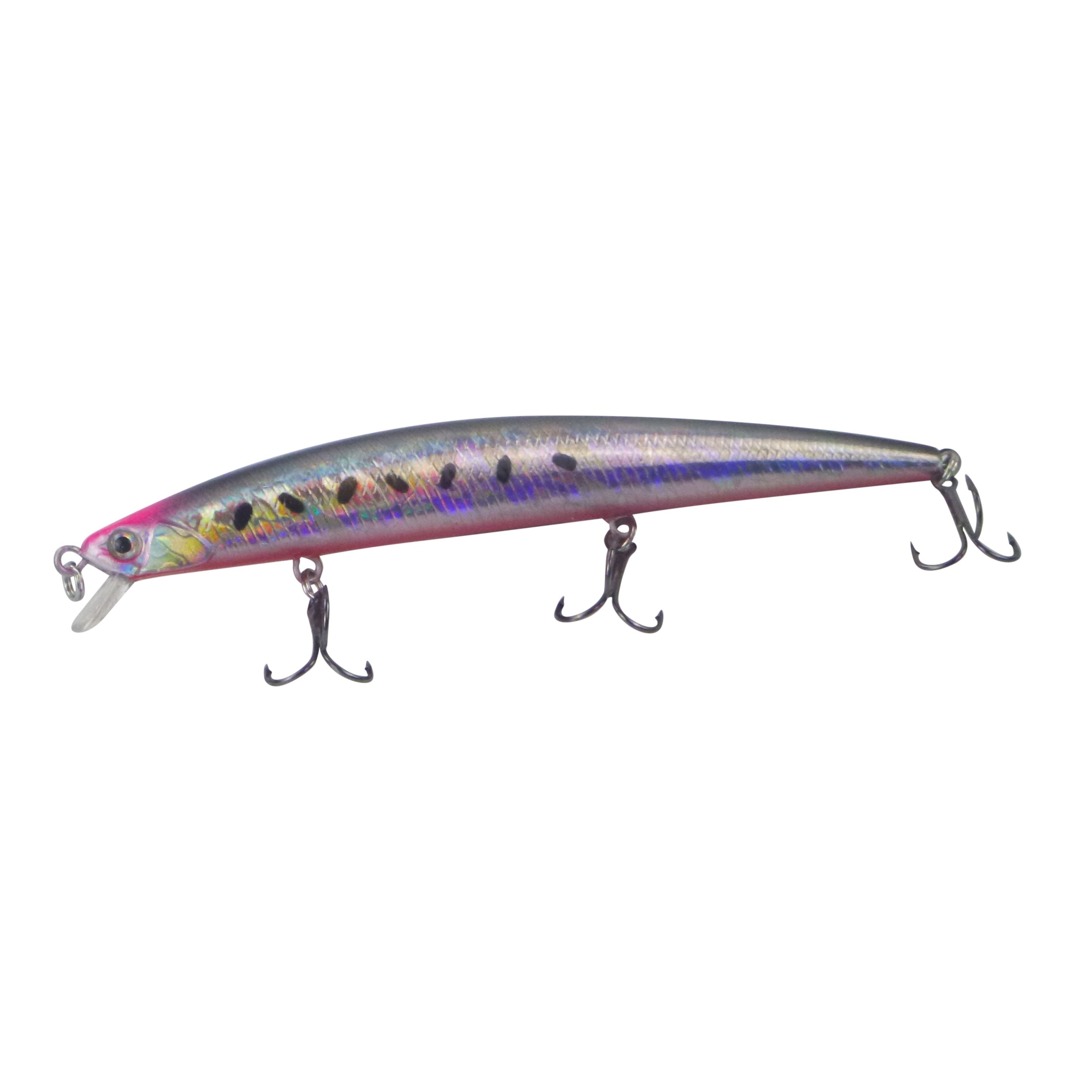 V658-93MC000540012-202507311122-00 Finesse MK21 Shallow Diving Lure, 130mm, Silver Blush - Image 1