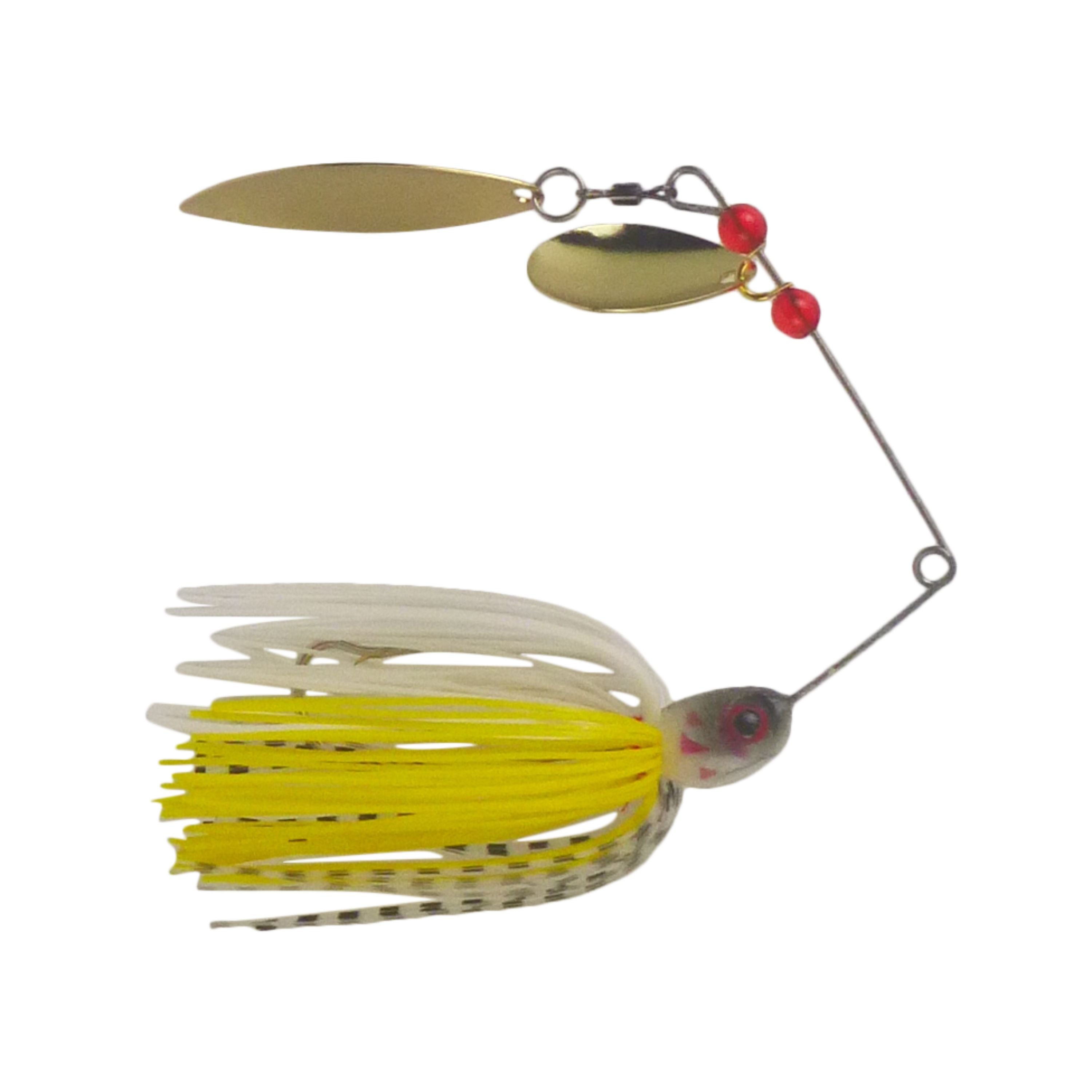V658-93MC002200041-202507311030-00 Dekoi 20gm LS22 Closed Eye Spinnerbait, Bumblebee, Qty 2 - Image 1
