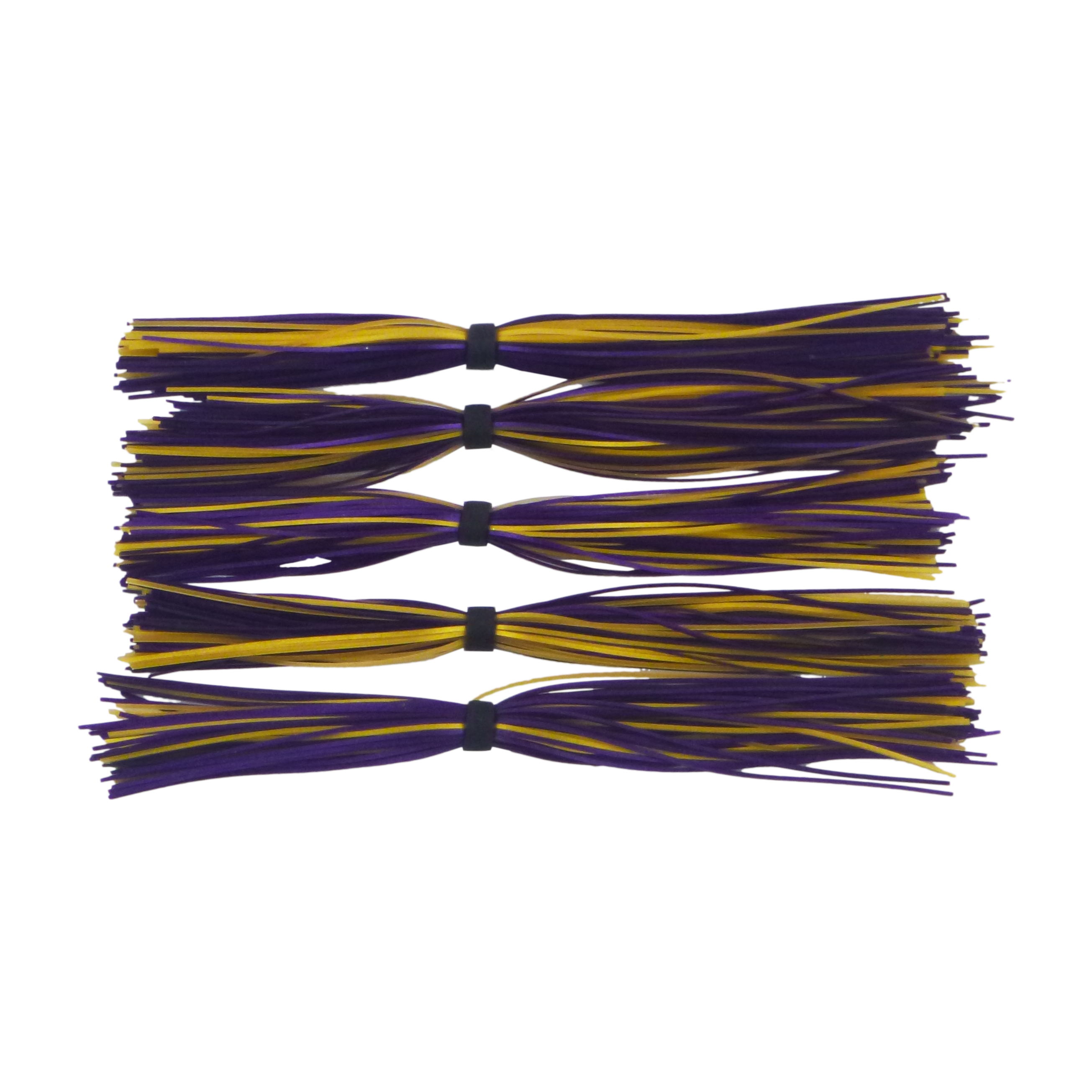 V658-93MC003072116-202507311035-00 Dekoi Chatterbait Lure Skirts, Purple Gold - Image 1