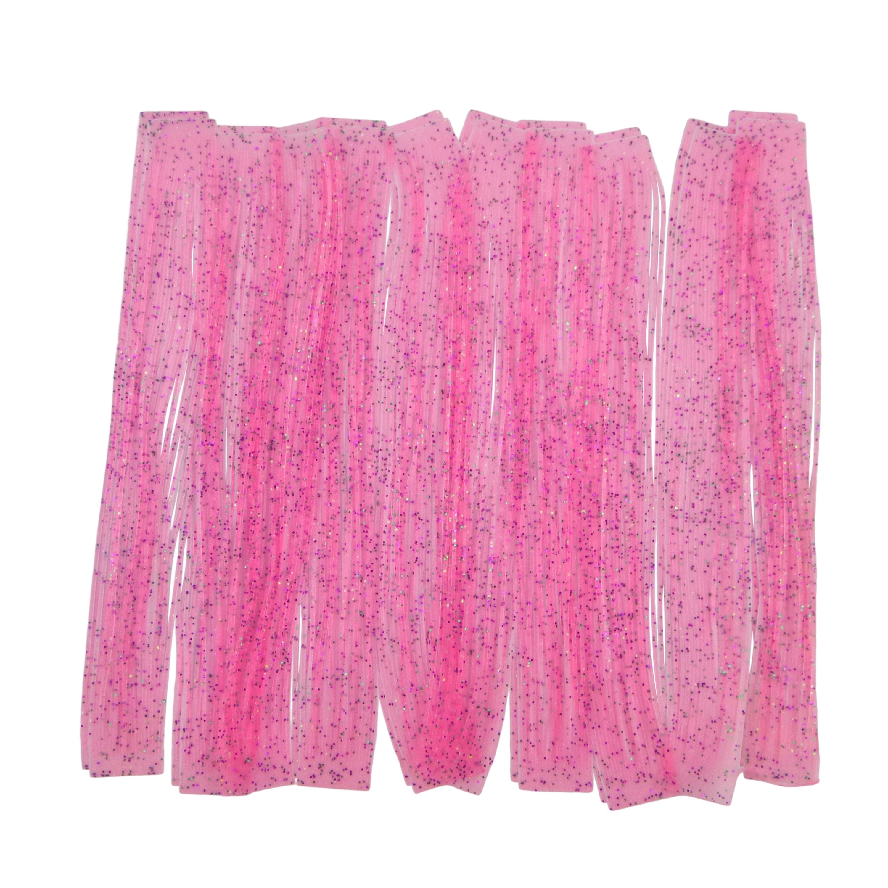 V658-93MC278801157-202507311108-00 Artizan 22 strand silicon skirt, Cotton Candy, Pack of 20 - Image 1
