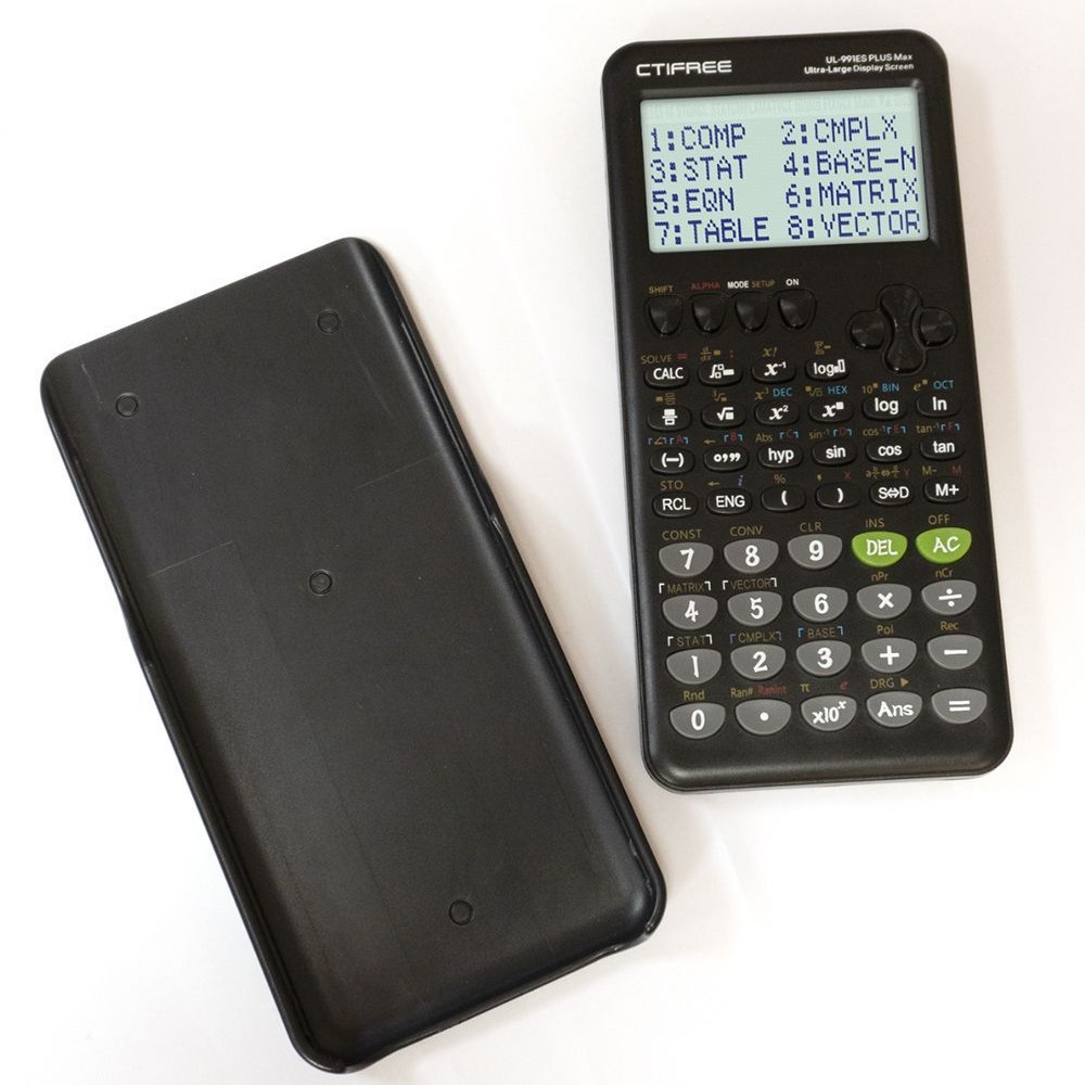 V888-ELOSUNG35822-202508041420-00 Advanced Scientific Calculator with 417 Functions & Large Natural Textbook Display(black) - Image 1