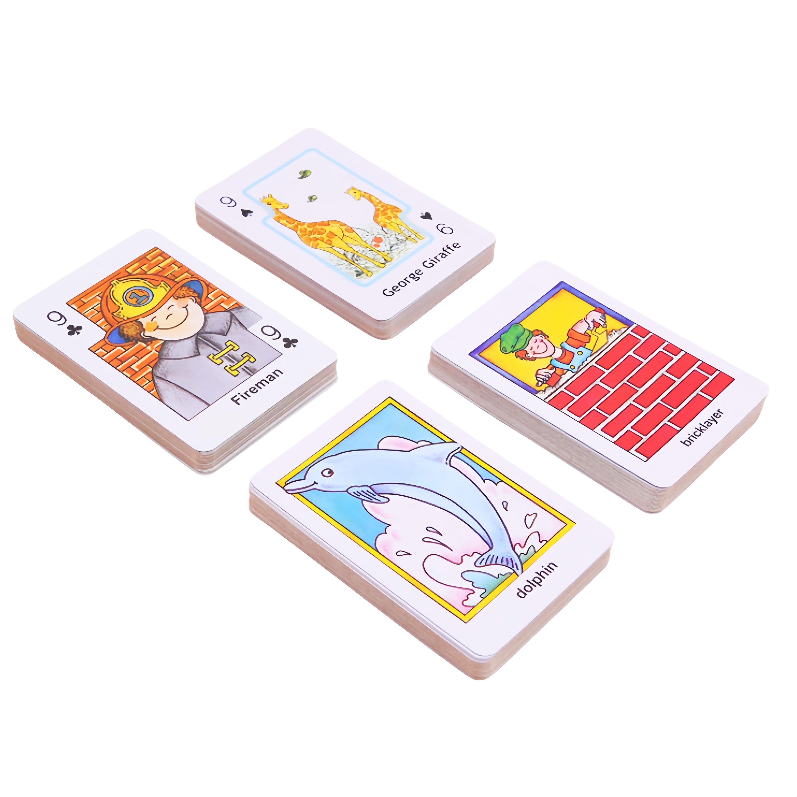 V922-AWD-B0103-CARGAM-H-202508251130-00 Crazy Eight Hearts Old Maid Fish Educational children card games - Hearts - Image 1