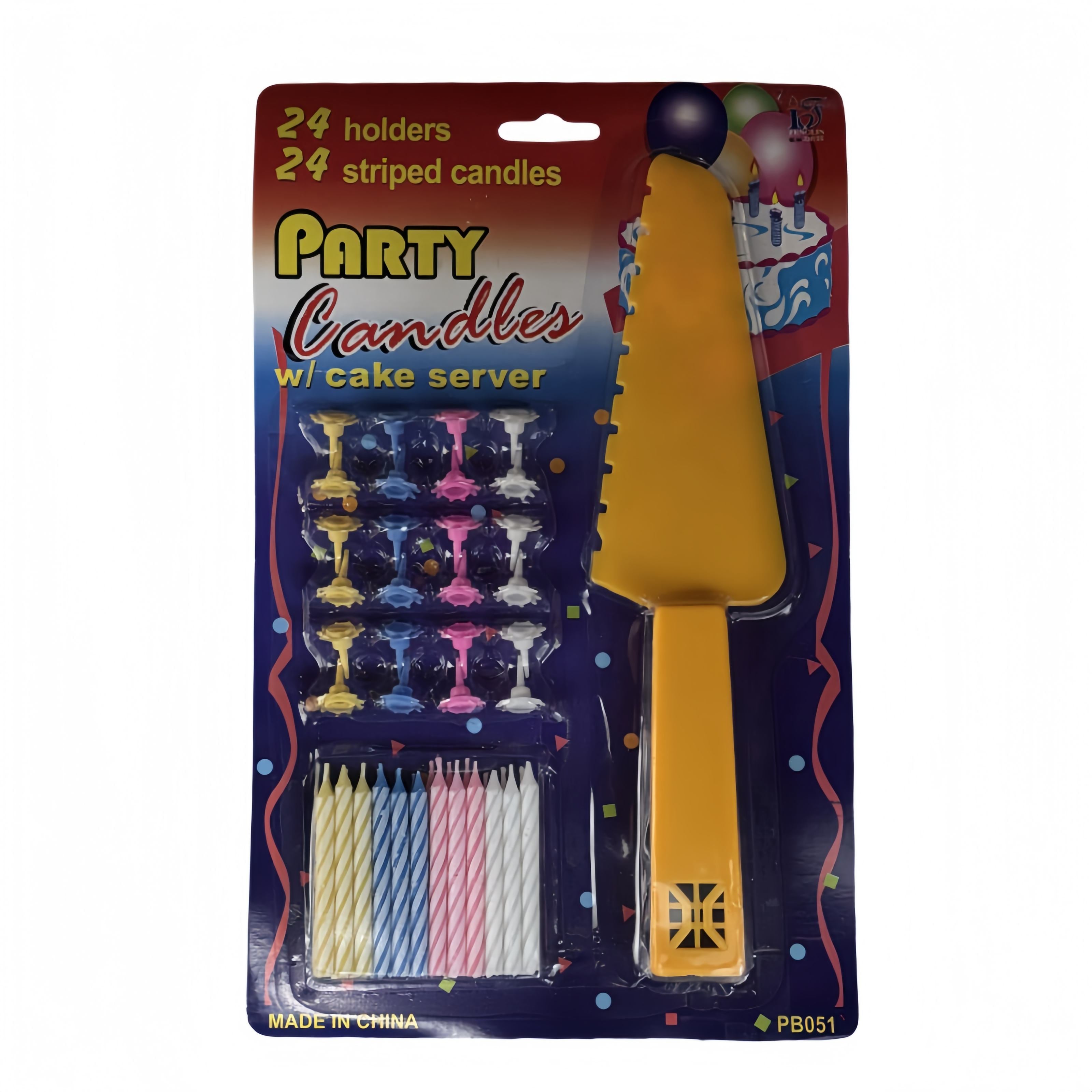 V922-AWD-B1323-CANPAC-202508251211-00 4 Sets of Party candles with Cake server sets - Image 1