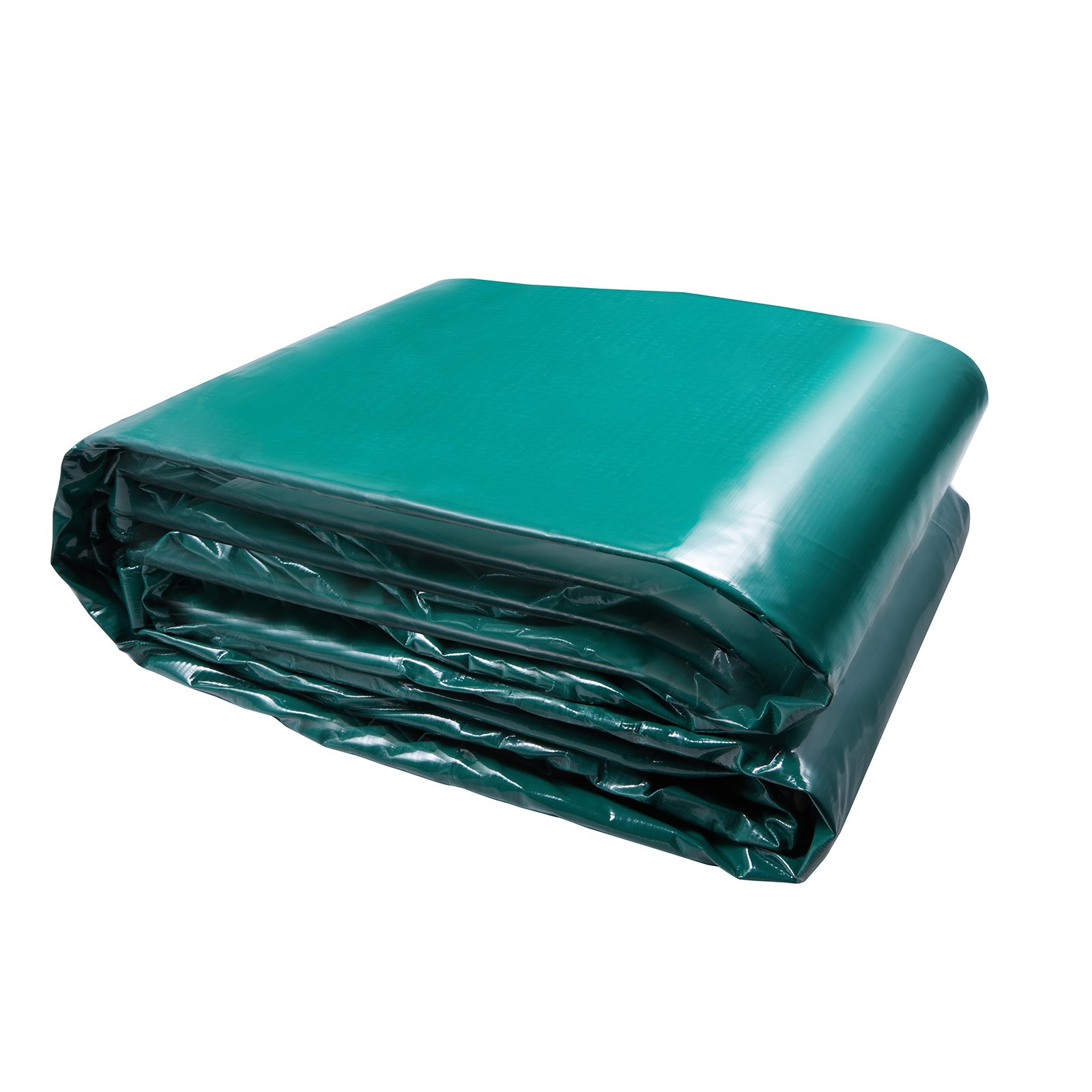 V952-FSBLSPVCPVC59AFTUV0-202507141238-00 VEVOR PVC Waterproof Tarp, 16.5 x 29.5 ft Heavy Duty PVC Tarpaulin, Tear-Proof and Weather-Proof, with Grommets and Reinforced Edges for Canopy Boat RV Tent Shelter Trailer Truck Cover, Green - Image 1