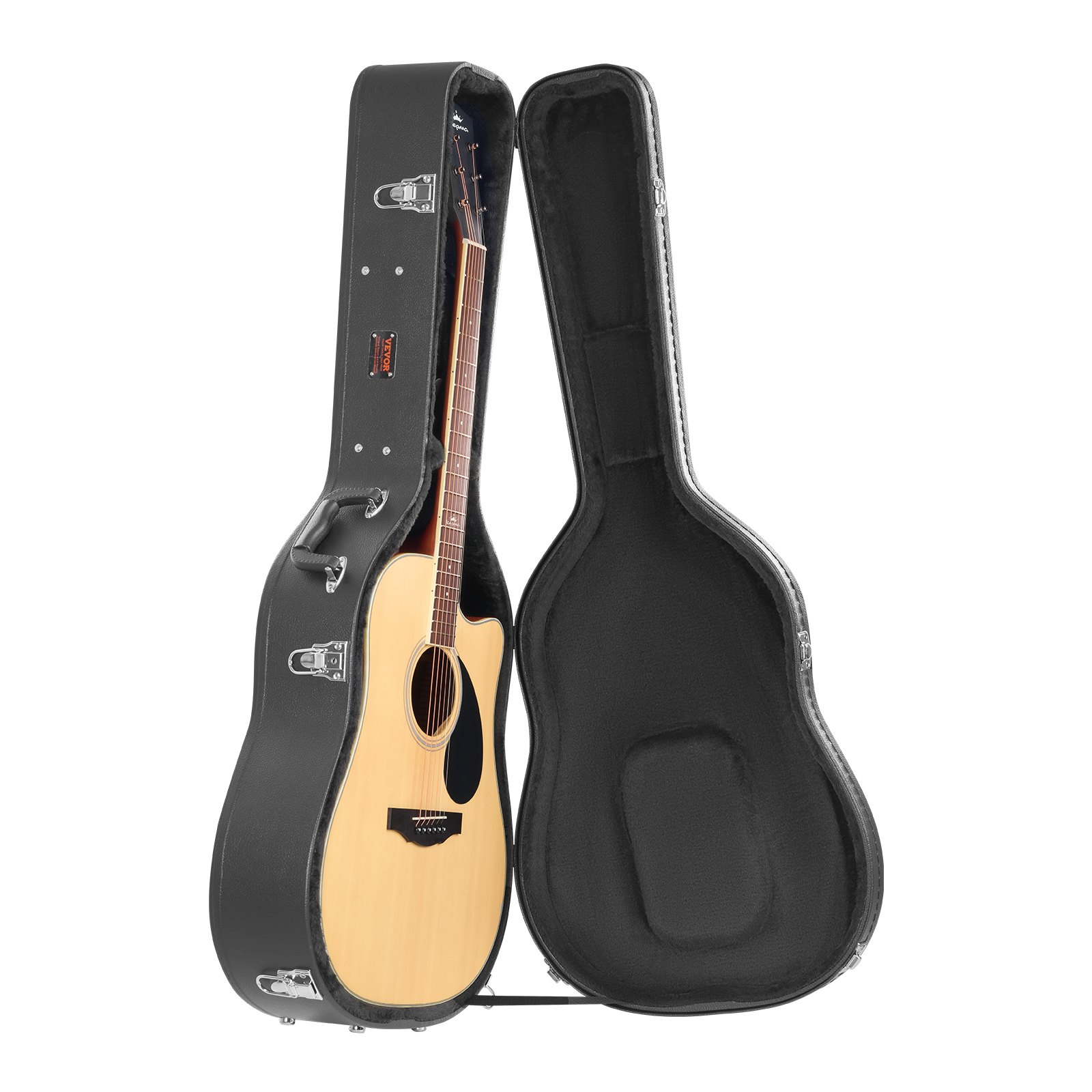 V952-HLXJTYHHLXJHXE9DEV0-202508012211-00 VEVOR Acoustic Guitar Hard Case 1100 mm With Lock Key And for Acoustic Guitar - Image 1