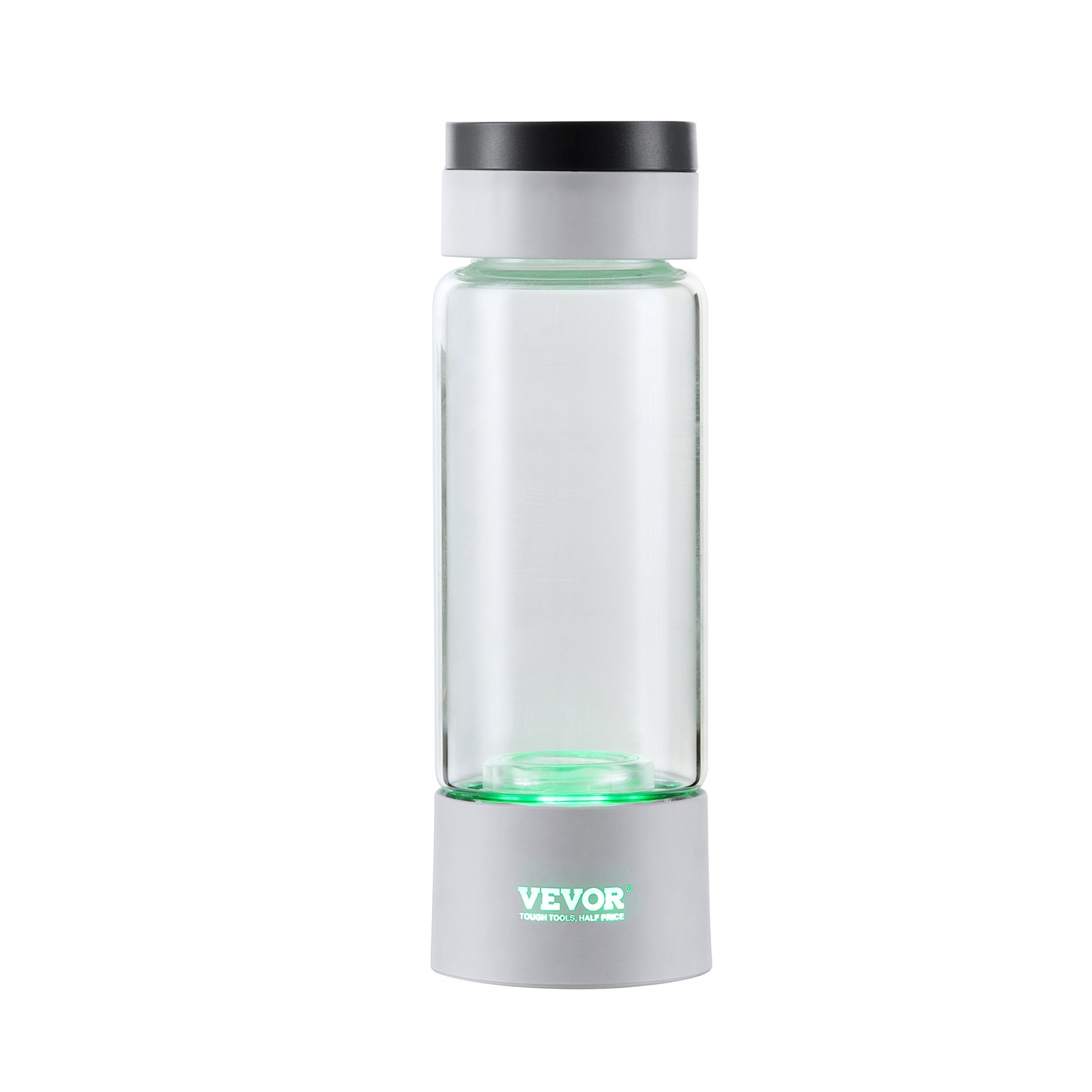 V952-QSPFQSXQQPGSY2CFSV9-202507141736-00 VEVOR Hydrogen Water Bottle Generator, 380 ml / 13.4 oz Capacity Portable Hydrogen Water Maker, SPE Technology Hydrogen Rich Water Ionizer Machine with Nasal Inhalation Tube and Self-Cleaning - Image 1