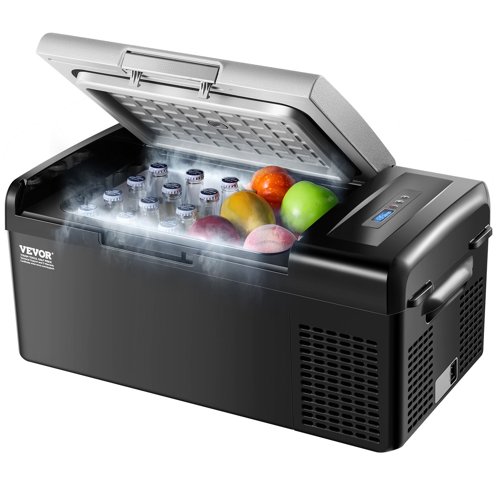 V952-WLCZBXX15LDMAC49OV3-202507141211-00 VEVOR Portable Car Refrigerator Freezer Compressor 15L Single Zone for Car Home - Image 1