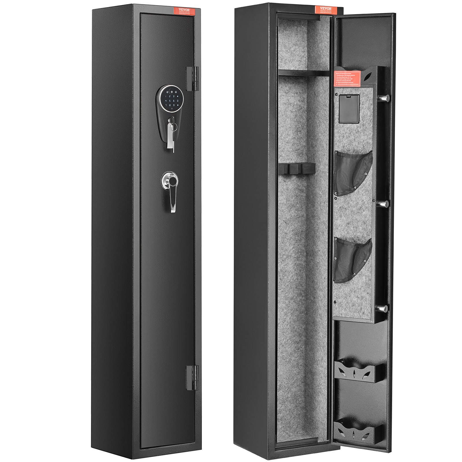 V952-ZQJBDSX34Z9WLE0P5V9-202507141226-00 VEVOR Gun Safe Rifle Safe with Digital Keypad & Lock for 3 Rifles and 4 Pistols - Image 1