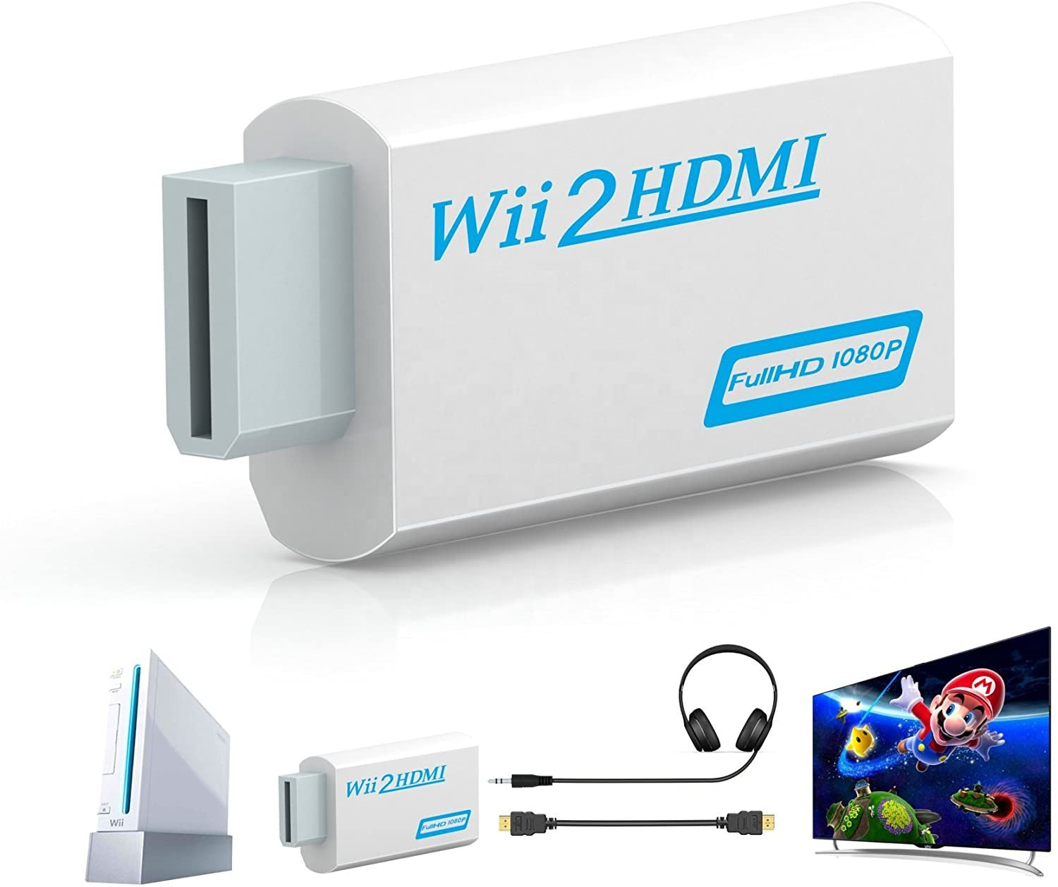 V957-SDWIHDSN2017S-202508201055-00 Wii to HDMI Converter - Image 1