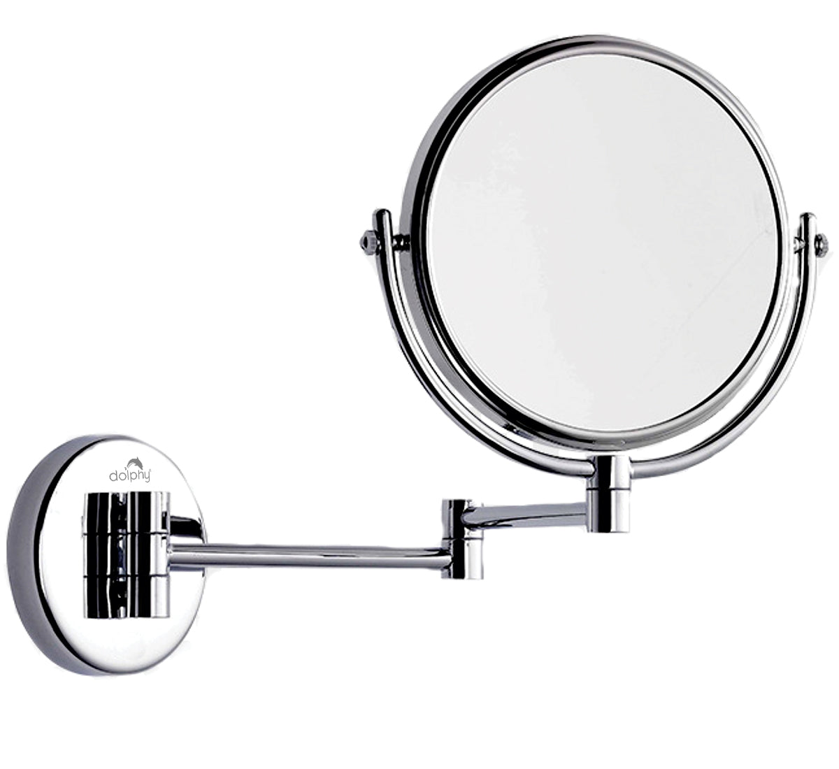 V959-DMMR0037-202507050310-00 3X & 1X Wall Mount Magnifying Mirror (Solid Brass) - Image 1