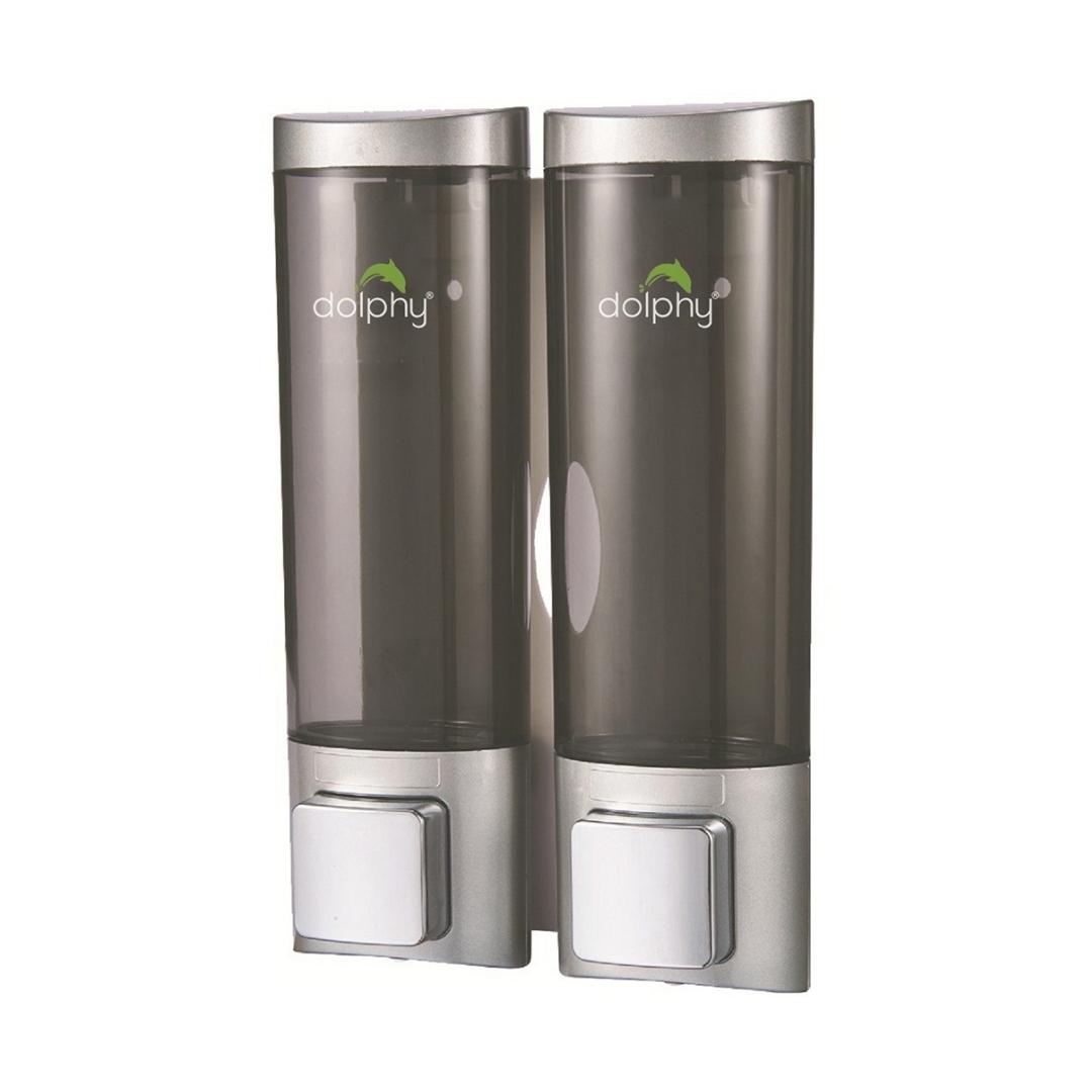 V959-DSDR0085-202507050315-00 Soap Dispenser 200ml (Pack of 2) - Transparent - Image 1