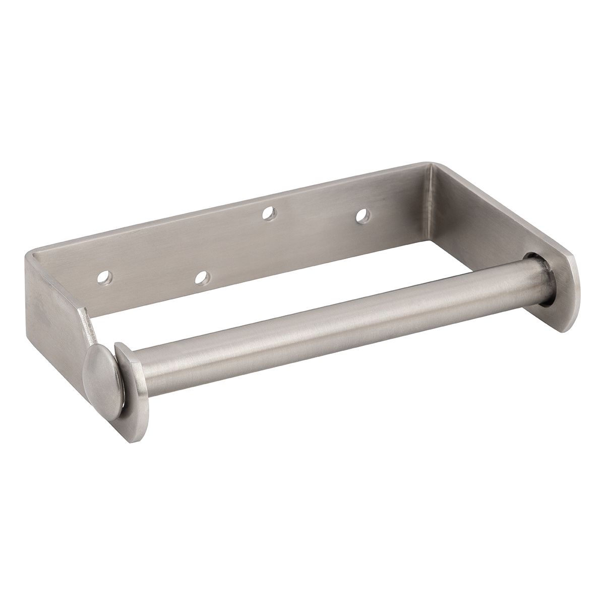 V959-DTPR0038-202507050325-00 Brushed Aluminium Toilet Roll Holder - Image 1